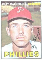 1967 Topps Baseball Cards      053      Clay Dalrymple